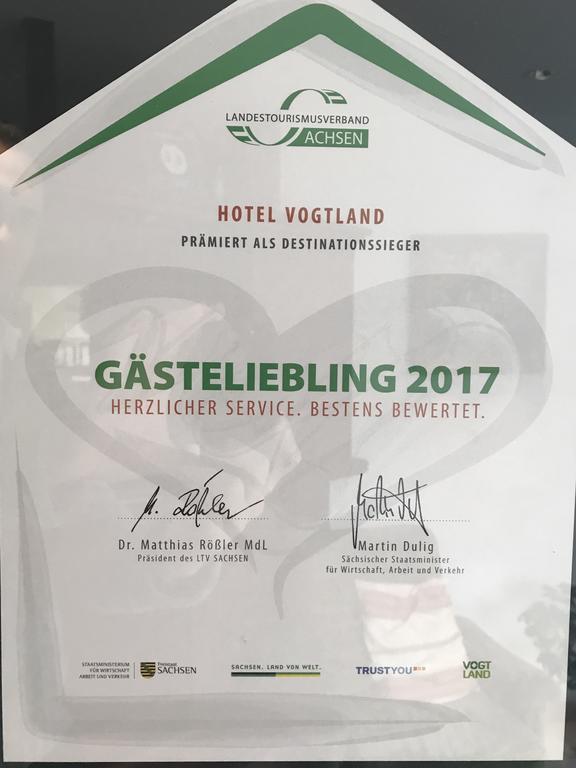Hotel Vogtland Bad Elster Exterior foto